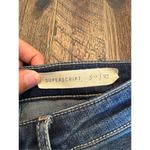 Pilcro and the Letterpress  superscript dark wash denim jeans size 27 Photo 3