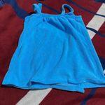 Sanrio 2000s Hello Kitty fleece plush bathrobe sky blue bow winking kissy face Size L Photo 1