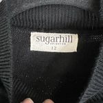 Sugarhill Brighton Glittered Jewel Tone Striped Knit Dress Photo 5