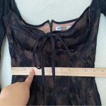 House Of CB House‎ of CB size S taller'Analissa' Black Lace Corset Dress NWOT Photo 6