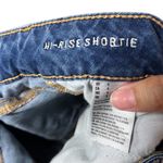 American Eagle  High Rise Shortie Jean Shorts Photo 6