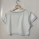 Cider Y2k  Butterfly Stitch Baby Crop Whimsy Fairy School Girl Grunge Tee XL Photo 1