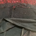 Wild Fable NWT  Dark Red Sequin Slip Dress Black Lace Trim Side Slit Medium Photo 7