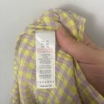 Topshop Seersucker Check Wrap Dress in Lime and Lilac-Multi size 6 Photo 8