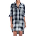 Madewell Daywalk Plaid Flannel Shirtdress Photo 4