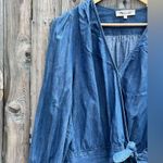 Madewell  Denim Wrap Top Photo 6