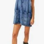 A New Day Free People Women's Cotton Overall Smock. Photo 1