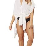 l*space NWT! L* Anita White Cover-Up Dress - Size Medium/Large Photo 7
