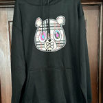 Boutique Black Bear Graphic Hoodie Sweatshirt XXL Photo 1
