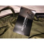 Pretty Little Thing Green Velvet Dress Size 20  Sleeveless Ruched Party Plus NEW Photo 4