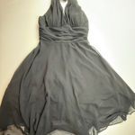 Twenty One Black Halter Dress Fit and Flare Sleeveless Party Cocktail Dress Size M Photo 0