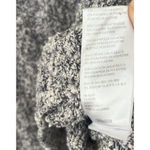 Free People  Boucle Knit Gray Cropped Sweater Women’s Size XS Oversized Slouchy Photo 5