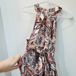 Abel the label NWT  Maxi Dress Womens Cutout Smocked Halter small Photo 4