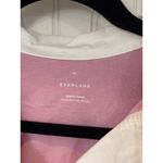 Everlane  Organic Cotton Polo Shirt Dress Lavender Purple XS Embroidered E Logo Photo 2