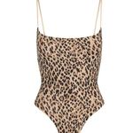 SKIMS Fits Everybody Cami Bodysuit in Sienna Jaguar Print, Size XXS Photo 4