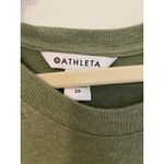 Athleta  Mindset Sweatshirt 2X $69 Super Soft Comfortable Long Sleeve Top Green Photo 4