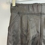 Spanx Faux Leather Black Jogger Pants Vegan Size XS Photo 5