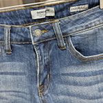 Judy Blue  Cropped Frayed Jeans Hem Relaxed I'm So Frayed Mid-Rise Straight denim Photo 5