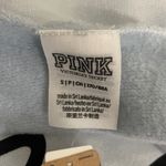 PINK - Victoria's Secret Victorias Secret PINK Supernova Tie Dye Slouchy Crop Off the Shoulder Sweatshirt Photo 3