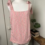 Love and Promises Pink Sleeveless Top with Bow Straps Size XL Photo 5