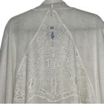 Free People  White Crotchet/Lace Open Front
Cardigan(Size Medium) Photo 4