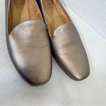 Naturalizer  Gold Leather Slip On Loafer Flats Womens 8 Comfort Shoes Classic Photo 5