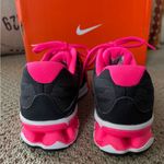 Nike Women's Reax 9 Running Shoes 653612-001 Black/Pink Photo 2