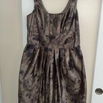 Peruvian Connection Borealis Satin Pleated Mini Dress Photo 2