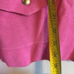 Lauren Ralph Lauren Sweater Zip Cardigan Pink Sz XL Barbie Old Money Feminine Photo 5