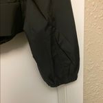 Athleta Black Cropped Utility Jacket with Prominent Collar Photo 3