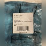 Free People NWT  Good Karma Tie Dyed Leggings Blue Peacock Size M/L Photo 9