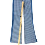 Koral  Katylyn Redford Lapis Blue White Gingham High Rise Flare Pants size S Photo 5