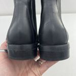 Everlane Size 7 Leather Chelsea Boots Bootie Italian Black Square Toe Women’s Photo 6