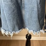 Boom Boom Jeans BBJ High Low Distressed Denim Jacket Photo 5