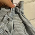 American Eagle  Pinstripe Mom Shorts Photo 2