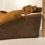 Fabio Rusconi cork platform high heel wedge suede sandal women size 7.5 (38) Photo 11