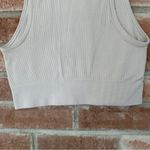 Babaton The Group Crop Top Ribbed Longline Sports Bra Women’s Small Gray Photo 8