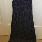 Woman’s size small navy and white tank top long dress Blue Photo 0