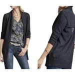 CAbi Victoria Keyhole Knit Cardigan Sweater Black Size Medium Photo 1