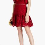 Monique Lhuillier ML
Strapless ruffled lace mini dress Photo 0