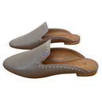 Frye  Gwen Pickstitch Mules Slide Size 7.5 Gray New Photo 7