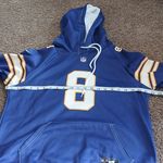 Vikings team sweat shirt #8 cousins size medium Photo 7