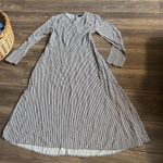 Something Navy  striped dress long sleeve size xs Photo 0