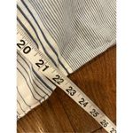 Splendid  blue striped wide leg pull on pants size m Photo 3