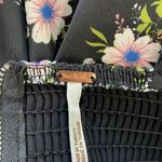 Free People NWT  Black Floral Bubble Babdydoll Dress Size Photo 9