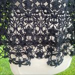 Bold Elements  Black Lace Blouse Photo 8