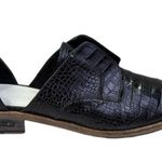 Freda Salvador Laceless D'Orsay Oxford GUC $395 Size 8.5 S3507 Black Photo 3