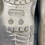 Crocs Baya ll Classic Silver Slide Sandals Size 11 Photo 9