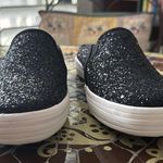 KEDS x KATE SPADE NEW YORK Double Decker Black Glitter Slip On Mules Sz: 7.5 Photo 3
