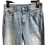 American Eagle 496.  medium wash distressed mom jeans size 2 Photo 2